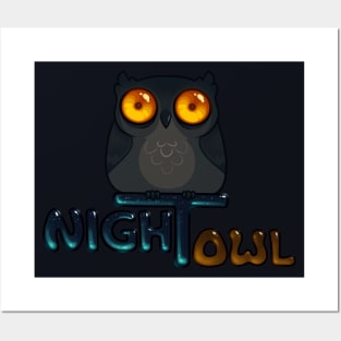 NIGHT OWL Posters and Art